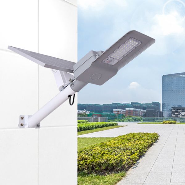 Ip65 40 Watt Led Solar Street Light Fixture Waterproof Dimmable Separated