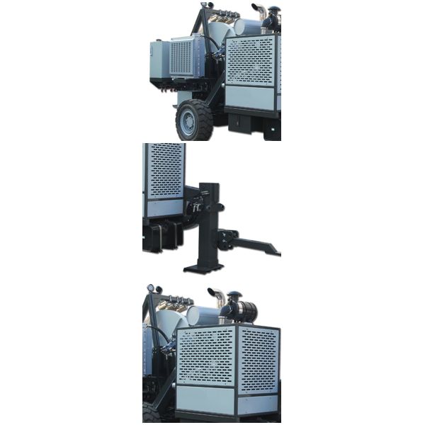 Двойное напряжение проводников шнуруя слот итога 6230кг 2×5 Тенсионер оборудования гидравлический