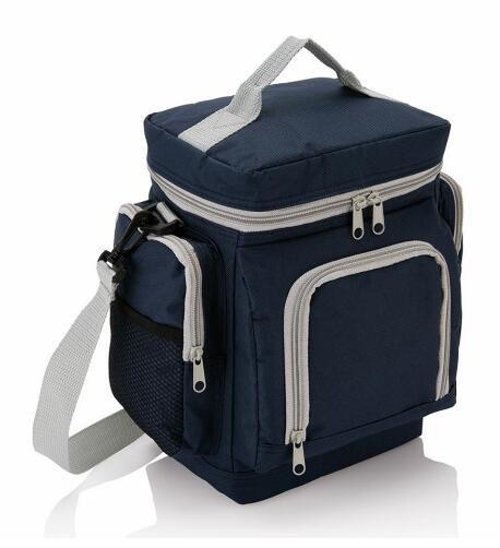 Customized Polyester Cooler Bag , Waterproof Insulated Picnic Cooler Bags