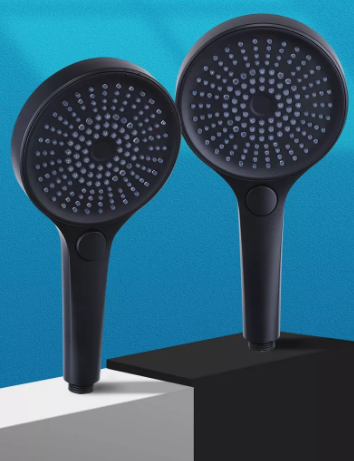 Полированная высоко давленная водосберегающая ABS пластиковая поверхностная душевая головка для аксессуаров для ванной