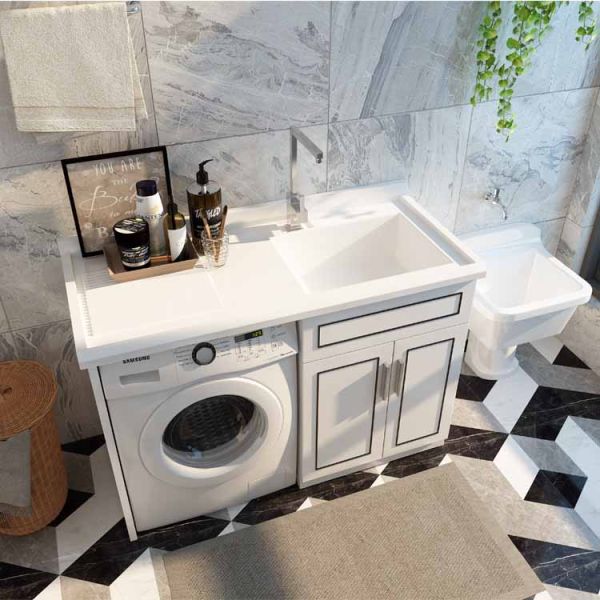 OEM ODM Bathroom Vanity Cabinets Modern Counter Wash Basin