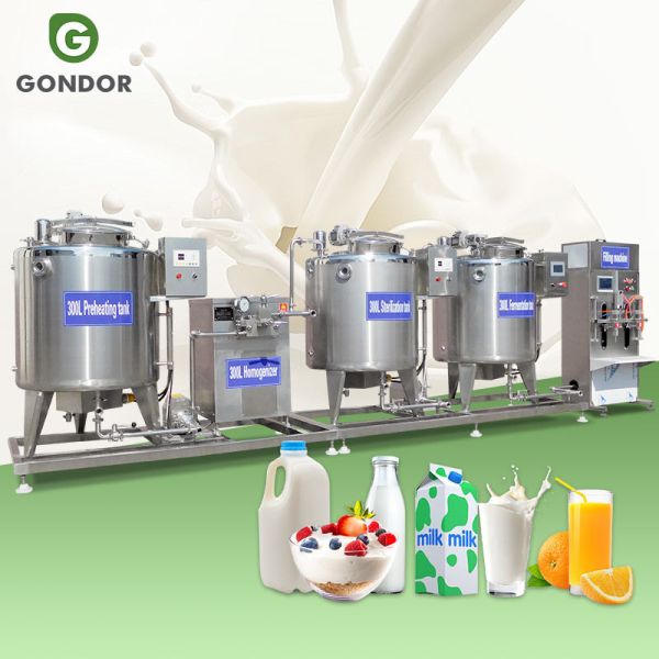 Yoghurt Yogurt Milk Powder Uht Industrial Dairy Make Process Machine Small Scale Plant Production Line
