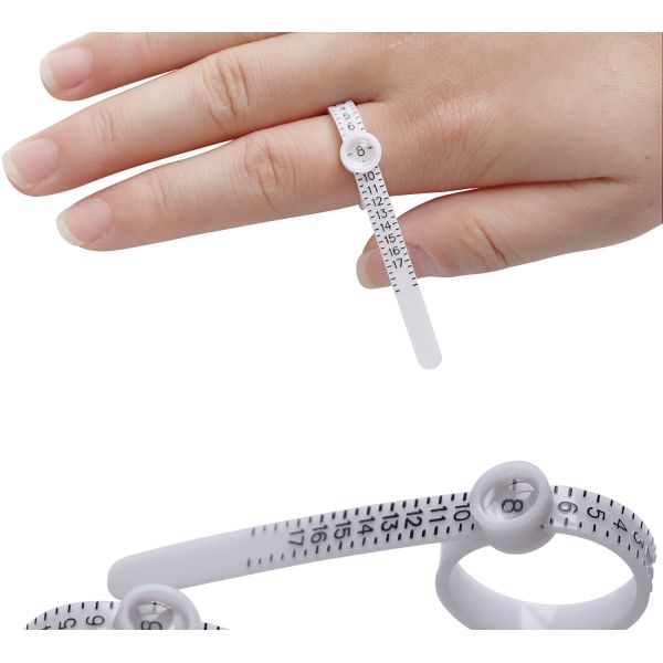 10g Jewelry Accessories Tools Plastic Ring Size Mandrel Stick