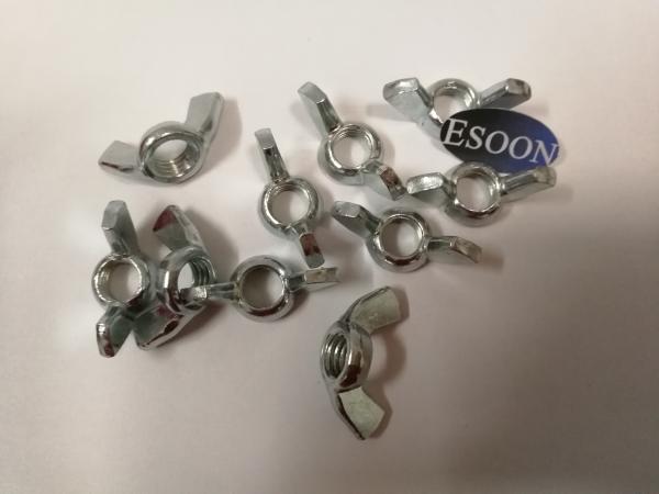 M8 Wing nut DIN315-C Grade 4.8 Zinc Plating,Carbon Steel,ASME B18.6.9