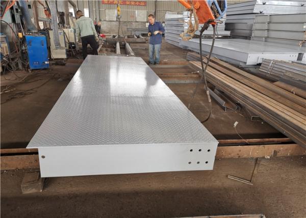 Full Manganese Steel U Type Beam 60 Ton Truck Weighbridge