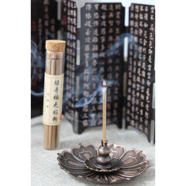 Unisex Green Qinan Stickless Pink Thread Fragrance