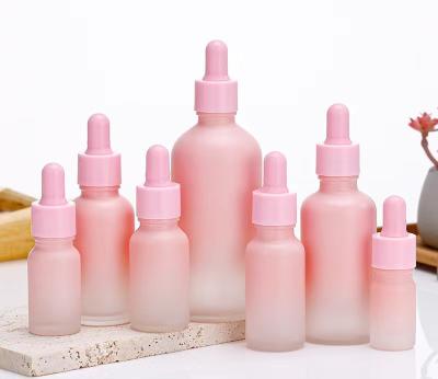 Garrafa de óleo essencial de vidro 15ml do conta-gotas 20ml 30ml