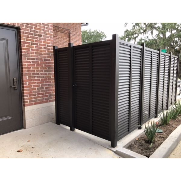 Внешние алюминиевые вертикальные люки Жалюзи Рама Внешняя вентиляционная решетка