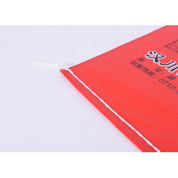 Eco Friendly Stand Up Pouches With Window , Flexible Bopp Laminated Plastic Woven Bags