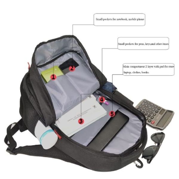 Custom Design Portable Sports Men Women Tennis Kits Backpack Racket Backpack Bag