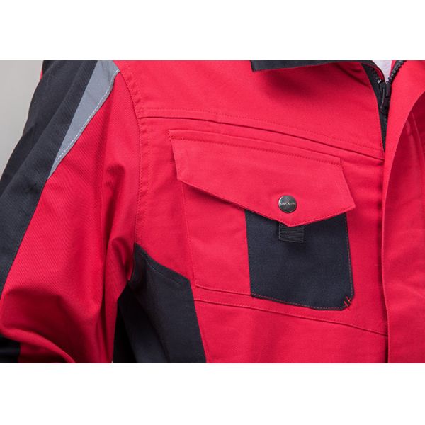 Fashionable Heavy Duty Work Suit Jacket With Removable Sleeves European Size