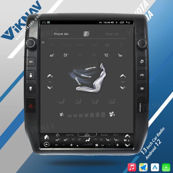 13 polegadas 2005-2015 Toyota Tacoma Head Unit Carplay Stereo LCD Display