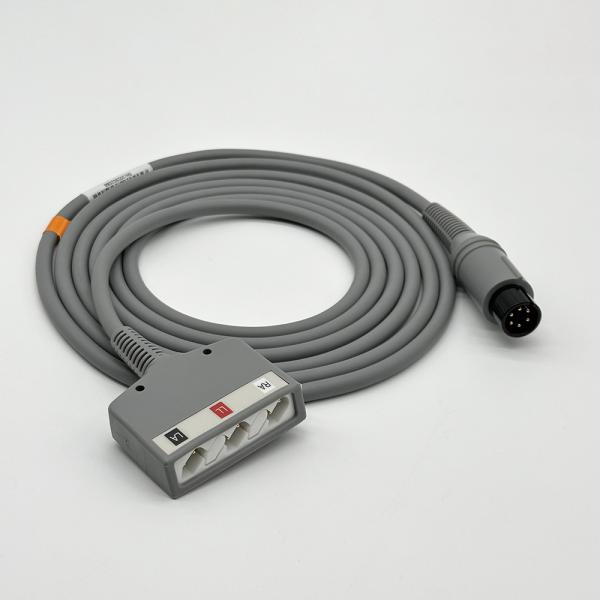 IVY Biomedical Systems ECG トランクケーブル 3 リード AHA ECG ケーブル 3m/10ft 590317