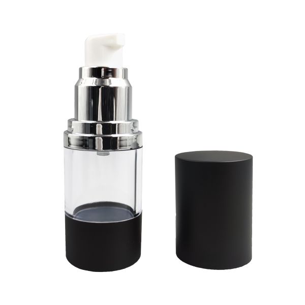 Hot Sale 15ml 30ml 50ml Airlesss Pump Bottle Wholesale Factory High Quality for Personal Care Plastic
