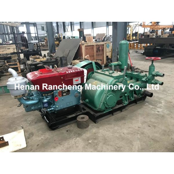 100 mm de pistón de golpe de perforación de la bomba de barro 15 kW de potencia 80 / 65 mm de diámetro del cilindro