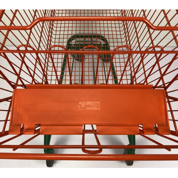 210L немецкий тип тележка вагонетки покупок склада красная и зеленая с колесами PU 5 дюймов