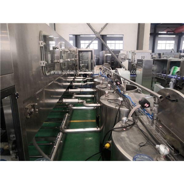 Turnkey 5 Gallon Water Bottling Machine With Decapper