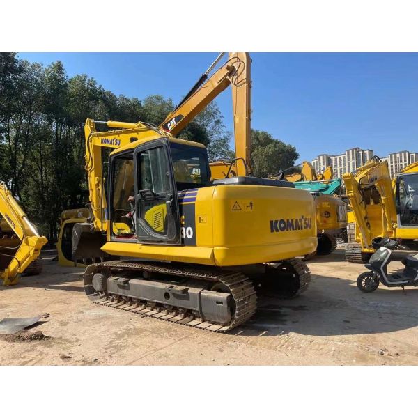 Original Japan PC130-7 Used Komatsu Crawler Excavator With Hydraulic Thumb