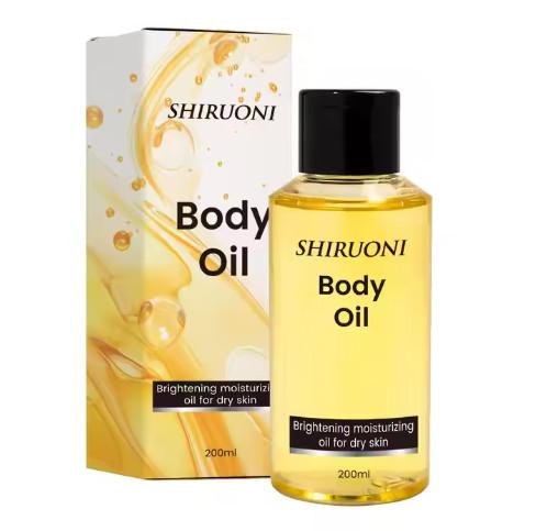 Private Label Organic Vegan Sesame Oil Body Oil With Instant Sun Glow For Tanning Spray For Skin Care