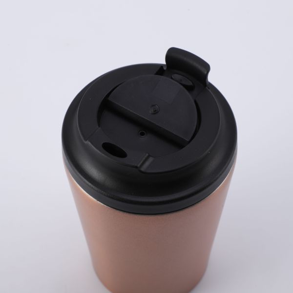 12oz Travel Reusable Coffee Cup Mug Insulated Thermal Stainless Steel Tumbler Higher