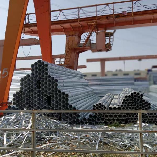 SGCD Hot Dipped Galvanized Round Steel Pipe Tube 219 MM Diameter