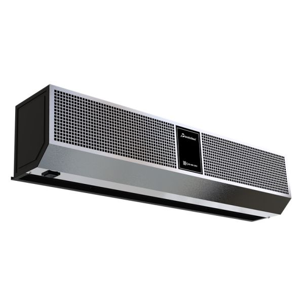 Stainless Steel BLDC Air Curtain 11m/s 7 Speeds DC Motor