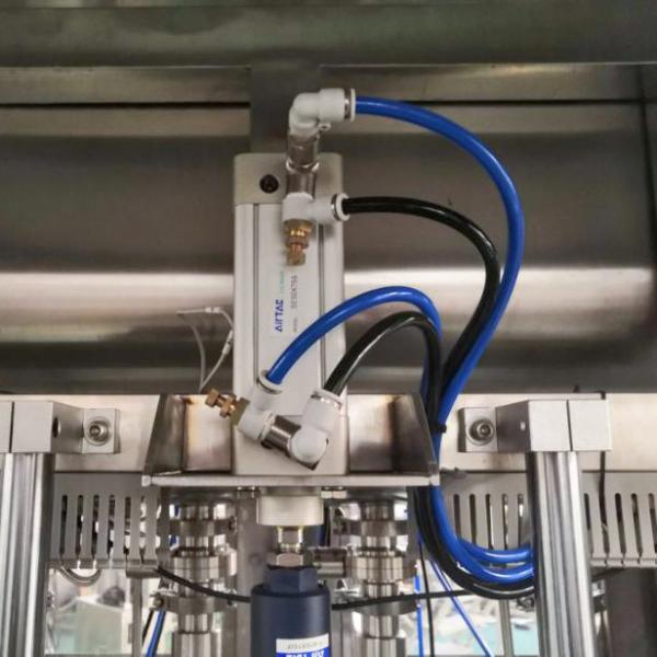Automatic Piston Pump Linear 100ml-5000ml Groundnut Oil Filling Machine For Bottle