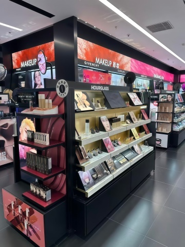 Retail Furniture for Beauty Shops: MDF Display Counters, Cosmetic Showcases, Makeup Cabinets & Display Stands