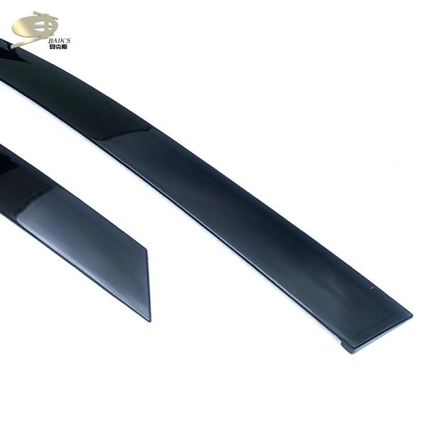 PMMA Dark Smoke Car Vent Shade For Mazda Cx-30 2019 Smoke Window Visor