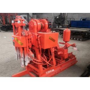 Deep Soil Testing Rig With BW 160 Mud Pump Diesel Engine 100M Drilling Depth