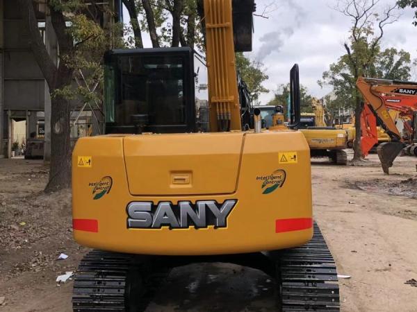 Mini SY75CPro Utilisé Sany Excavator Digger Équipement d'excavation de terre
