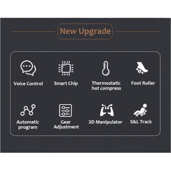 2d Luxury Zero Gravity Leather Recliner Massage Chairs TFT HD ISO9001