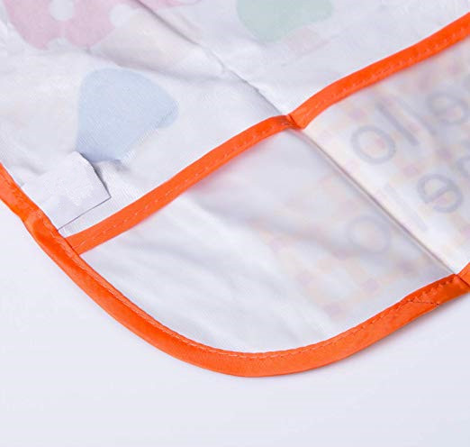 Cute Unisex Baby Bibs / 6 Months-3 Years Baby Weaning Bibs With Sleeves