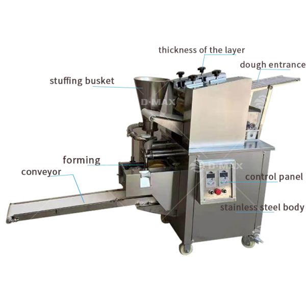 Dumpling Empanada Making Machine Samosa Ravioli Empanada Machine with 110 KG Capacity