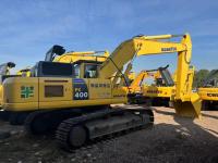 Excavatrice Komatsu à haute performance utilisée pour les travaux de construction lourds