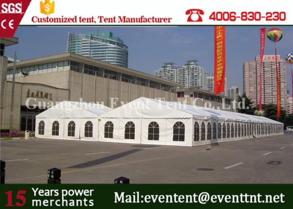 20 X 30 Meters Second Hand Party Tent With Glass Doors / Air Conditioner for events