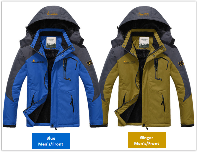 Lightweight Hooded Anorak Jacket Outdoor Snowboard Windbreaker Embroidered