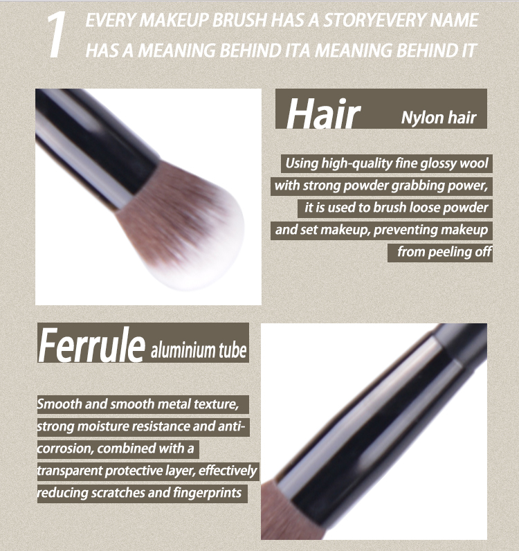 Eco-friendly Nylon Cream Brush, OEM/ODM Services Available-Product Code: Y08