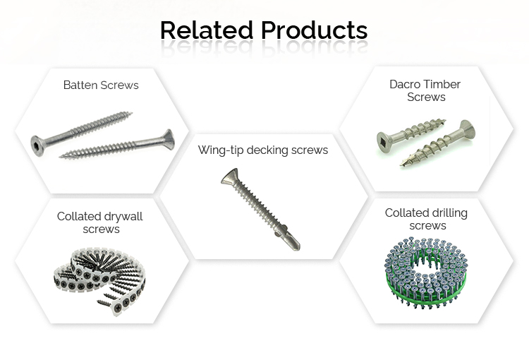 Винт собственной личности головы винта 50mm винта Torx деревянный Torx зенкованный выстукивая