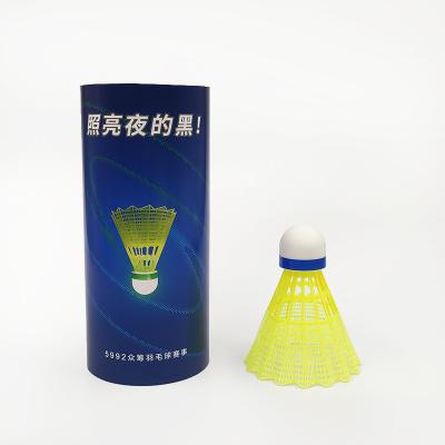 Glowing Luminous LED Badminton Shuttlecock Colorful Flashing Lighted LED Badminton