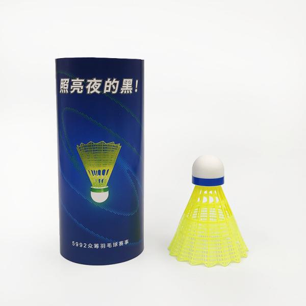 Glowing Luminous LED Badminton Shuttlecock Colorful Flashing Lighted LED Badminton