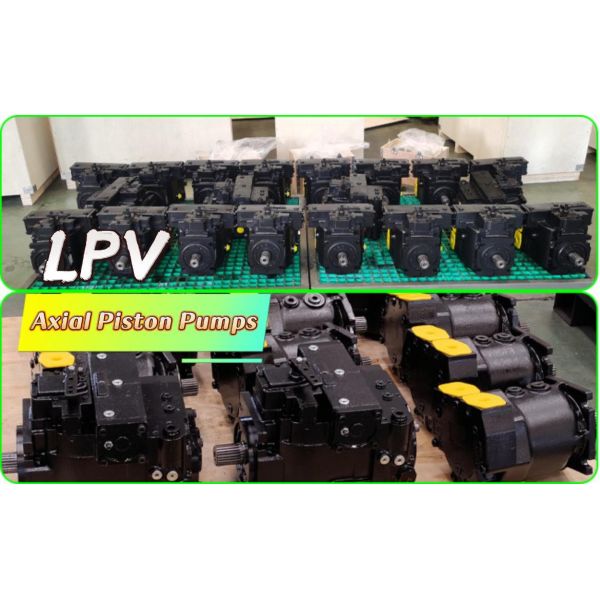 Highland High Pressure Axial Piston Hydraulic Oil Pump Manual Control