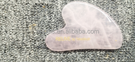 Jade Stone Rose Quartz Face Body Roller Body Guasha Tool For Massage SPA Beauty Tool