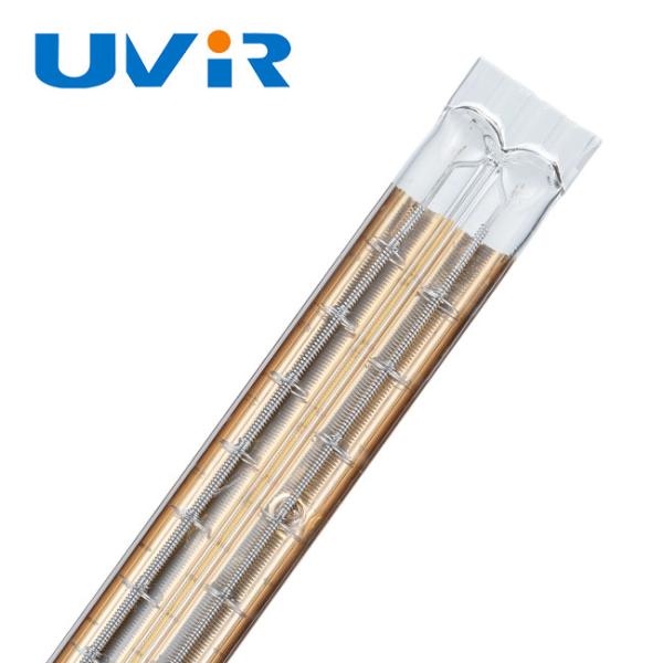 Lampe IR à ondes moyennes enduite d'or 1060 mm 6200 W 400 V