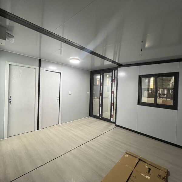 Modern Luxury Tiny House 10FT- 40FT Container Home Expandable With Stone Exterior