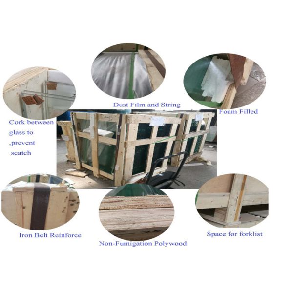 Low E Triple Glazed Insulated Glass , Double Glazed Glass Panels For Airports