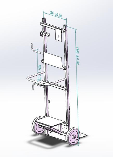 Mobile Vacuum Dilo SF6 Gas Cart ,63kg, DN8mm, For Gas Refilling KSCZ-15C