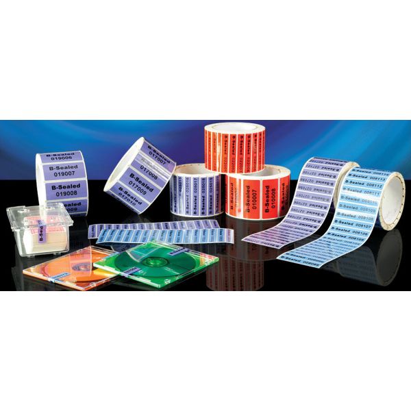 Adhesive VOID Tamper Eviden Security Labels Various Types For Brand Protection