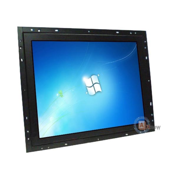 15 '' Custom Monitor , XGA TFT LED Backlit Rack Mount Chassis LCD Monitor With Protective Glass