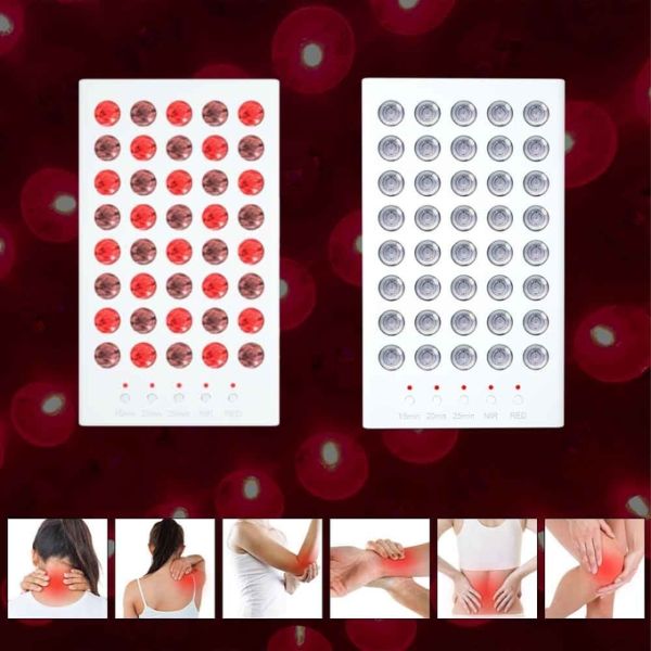 Home 850nm 660Nm LED Red Light Therapy 200W Handheld For Pain